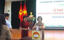 Quỹ Vì người nghèo phường Giảng Võ đạt hơn 1,3 tỷ đồng