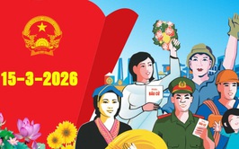 Tuyên truyền cuộc bầu cử đại biểu Quốc hội khóa XVI
và bầu cử đại biểu Hội đồng nhân dân các cấp nhiệm kỳ 2026 - 2031