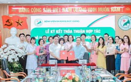 Lễ ký kết thỏa thuận hợp tác hỗ trợ chuyên môn trong khám bệnh, chữa bệnh giữa Bệnh viện Đa khoa Đức Giang và Trạm Y tế xã Thuận An