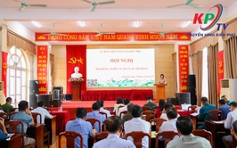 Xã Kiều Phú tổ chức hội nghị Hội đồng nghĩa vụ Quân sự mở rộng, báo cáo tiến độ công tác tuyển chọn và gọi công dân nhập ngũ năm 2026