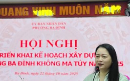 Phường Ba Đình xây dựng địa bàn không ma túy