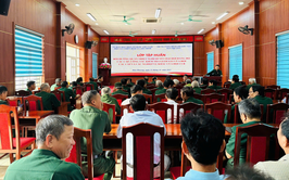 Tập huấn, bồi dưỡng nghiệp vụ công tác Hội CCB xã Liên Minh năm 2025