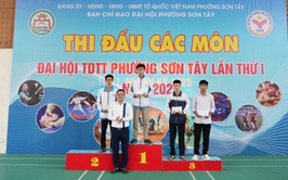 Sơn Tây: 91 vận động viên tranh tài giải Giải Cờ vua năm 2025