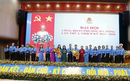 Đại hội Công đoàn phường Hà Đông lần thứ I, nhiệm kỳ 2025- 2030