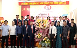 Đảng uỷ xã Mỹ Đức công bố Quyết định thành lập đảng bộ bệnh viện đa khoa Mỹ Đức