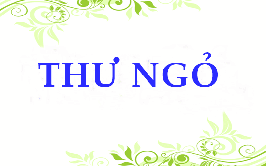 Thư ngỏ vận động ủng hộ Quỹ 