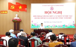 Xã Bình Minh: Đối thoại với người dân về thủ tục và giải quyết thủ tục hành chính