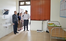 Ban Kinh tế - Xã hội HĐND phường giám sát Trường Mầm non Trung Hưng