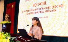 PHƯỜNG HOÀN KIẾM TỔ CHỨC HỘI NGHỊ QUÁN TRIỆT LUẬT BẦU CỬ ĐẠI BIỂU QUỐC HỘI VÀ ĐẠI BIỂU HĐND NĂM 2025