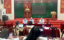 Đoàn kiểm tra giám sát số 11 Trung tâm Dịch vụ hành chính công Thành phố Hà Nội làm việc tại xã Thượng Phúc