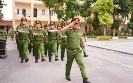 Công an xã Phú Nghĩa đạt kết quả tốt trong đợt kiểm tra điều lệnh, quân sự, võ thuật Công an nhân dân năm 2025