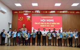 Xã Phú Nghĩa tổ chức hội nghị tổng kết công tác bầu cử Trưởng thôn, nhiệm kỳ 2025-2028