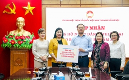 Nhân dân phường Đống Đa ủng hộ đồng bào vùng bão lụt hơn 2 tỷ đồng