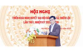 Đảng bộ Bệnh viện Bệnh nhiệt đới Trung ương tổ chức hội nghị quán triệt Nghị quyết Đại hội và các Chương trình trọng tâm toàn khoá của BCH Đảng bộ xã Thiên Lộc khoá I, nhiệm kỳ 2025 - 2030