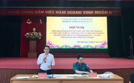 Hội đồng nghĩa vụ quân sự xã Vĩnh Thanh tổ chức hội nghị triển khai kế hoạch tuyển chọn, gọi công dân nhập ngũ và thực hiện nghĩa vụ công an nhân dân năm 2026.