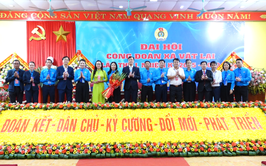 Đại hội đại biểu Công đoàn xã Vật Lại lần thứ I, nhiệm kỳ 2025 -2030 thành công tốt đẹp