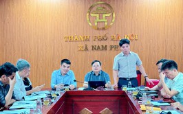 HỒNG VÂN PHỐI HỢP CÁC XÃ NAM PHÙ – THANH TRÌ – NGỌC HỒI THỐNG NHẤT PHƯƠNG ÁN QUẢN LÝ CÁC DI TÍCH GIÁP RANH