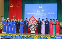 Đại hội Công đoàn phường Xuân Đỉnh lần thứ I: Dấu mốc quan trọng trong chặng đường mới