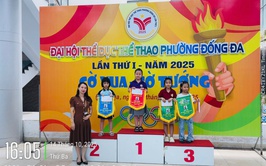 Giải các môn thể thao học sinh trong chương trình Đại hội Thể dục thể thao phường Đống Đa lần thứ I - năm 2025