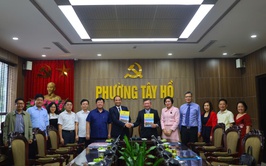 Phường Tây Hồ ký kết chương trình phối hợp với Liên hiệp các tổ chức hữu nghị thành phố Hà Nội, giai đoạn 2025-2030