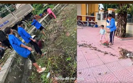Ngày chủ nhật xanh của chi đoàn thôn Phù Bật