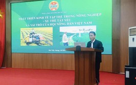 BTV Hội nông dân xã Quốc Oai tổ chức lớp tập huấn với Chuyên đề: Phát triển kinh tế tập thể trong nông nghiệp- xu thế tất yếu và vài trò của Hội Nông dân Việt Nam