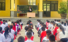 Liên đội Trường Tiểu học Nam Phong tổ chức chương trình“Xây dựng tình bạn đẹp, nói không với bạo lực học đường”