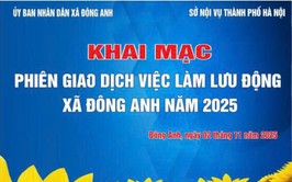 THÔNG BÁO TỔ CHỨC PHIÊN GIAO DỊCH VIỆC LÀM XÃ ĐÔNG ANH NĂM 2025