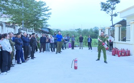 UBND xã Sơn Đồng tổ chức hội nghị tuyên truyền phổ biến pháp luật và kỹ năng PCCC-CNCH năm 2025