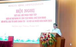 Đảng ủy - HĐND - UBND xã Gia Lâm tổ chức hội nghị tiếp xúc, đối thoại trực tiếp với MTTQ, các tổ chức chính trị - xã hội và nhân dân năm 2025