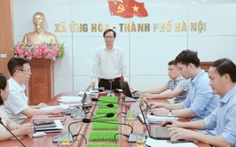 LÃNH ĐẠO UBND XÃ ỨNG HÒA NGHE BÁO CÁO KẾT QUẢ CÔNG TÁC CẢI CÁCH HÀNH CHÍNH VÀ CHUYỂN ĐỔI SỐ THÁNG 10/2025.