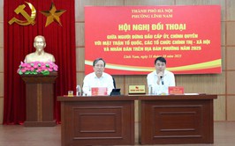 PHƯỜNG LĨNH NAM TỔ CHỨC HỘI NGHỊ ĐỐI THOẠI TRỰC TIẾP GIỮA NGƯỜI ĐỨNG ĐẦU CẤP ỦY, CHÍNH QUYỀN VỚI MTTQ, CÁC TỔ CHỨC CHÍNH TRỊ XÃ HỘI VÀ NHÂN DÂN TRÊN ĐỊA BÀN PHƯỜNG NĂM 2025