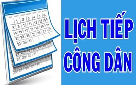 Thông báo Lịch tiếp công dân định kỳ của lãnh đạo UBND Phường Lĩnh Nam tháng 11 năm 2025