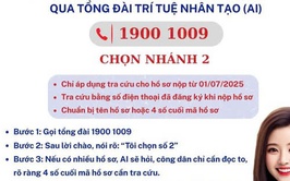 Hà Nội ra mắt tính năng tra cứu trạng thái hồ sơ trực tuyến