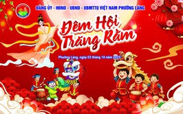 PHƯỜNG LÁNG HÂN HOAN TỔ CHỨC “ĐÊM HỘI TRĂNG RẰM” NĂM 2025