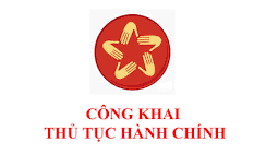 Công khai Danh mục thủ tục hành chính thuộc thẩm quyền tiếp nhận và giải quyết tại UBND xã Thiên Lộc