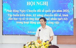 XÃ NỘI BÀI TỔ CHỨC HỘI NGHỊ PHÁT ĐỘNG NGÀY CHUYỂN ĐỔI SỐ QUỐC GIA