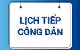 Thông báo lịch tiếp công dân định kỳ của đồng chí Bí thư Đảng uỷ, ngày 06/10/2025