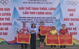 BẾ MẠC GIẢI THỂ THAO THÔN LÀNG XÃ NỘI BÀI NĂM 2025