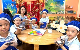 “MÙA TRĂNG YÊU THƯƠNG – CÙNG BÉ TỰ TIN TỎA SÁNG” TẠI TRƯỜNG MẦM NON QUỲNH ĐÔ