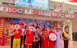 Tưng bừng “Vui hội Trăng rằm 2025” – sáng tạo hội thi vẽ và thiết kế mặt nạ trung thu tại Trường THCS Thạch Thán