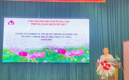 Ngân hàng Chính sách Xã hội Mỹ Đức tổ chức tập huấn công tác tín dụng chính sách
