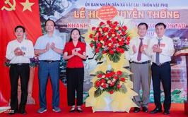 Lễ hội truyền thống - Lễ khánh thành công trình tu bổ, tôn tạo Đình Vật Phụ