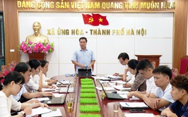 UBND XÃ ỨNG HOÀ TỔ CHỨC HỘI NGHỊ BÁO CÁO KẾT QUẢ THỰC HIỆN NHIỆM VỤ CẢI CÁCH HÀNH CHÍNH VÀ CHUYỂN ĐỔI SỐ THÁNG 9 NĂM 2025.