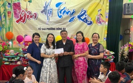 Thiếu nhi phường Đống Đa vui Hội Trăng rằm tại các khu dân cư
