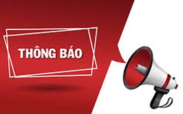 Thông báo công khai Quyết định giao đất cho người trúng đấu giá Quyền sử dụng đất