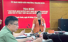 Tọa đàm “Giải pháp, định hướng phát triển hệ thống giáo dục mầm non tư thục trên địa bàn phường Thanh Xuân” năm học 2025-2026