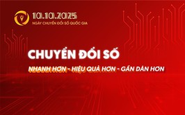Ban hành bộ nhận diện hưởng ứng ngày Chuyển đổi số Quốc gia 10.10.2025