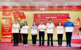 ĐOÀN TNCS HỒ CHÍ MINH PHƯỜNG VĂN MIẾU – QUỐC TỬ GIÁM ĐƯỢC KHEN THƯỞNG TRONG CÔNG TÁC PHỤC VỤ ĐẠI HỘI ĐẠI BIỂU ĐẢNG BỘ PHƯỜNG LẦN THỨ I, NHIỆM KỲ 2025-2030