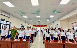 Phường Lĩnh Nam tổ chức lễ chào cờ đầu tuần tháng 10 năm 2025